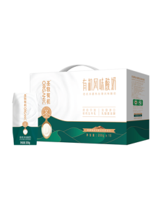 Shengmu Organic Yogurt Shelf-Stable Flavored Yogurt 200g*10 Boxes Rich Creamy Smooth Texture Mid-Autumn Festival Gift Box