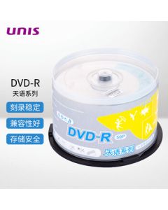 UNIS DVD-R Disc / Recordable Disc - Tianyu Series Blank Disc 16x 4.7GB Spindle (50 Discs)