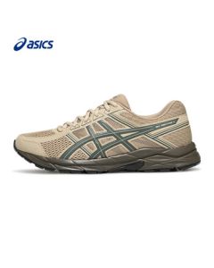 ASICS Men's Cushioned Breathable Running Shoes GEL-CONTEND 4 T8D4Q-034 Brown/Green 41.5
