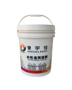 Jinyujia Eco-Friendly Interior Wall Latex Paint, Interior Wall Coating, Waterproof Paint, Wall Paint, White, 20kg, 1 Bucket