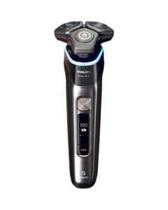 PHILIPS Electric Shaver with All-New SkinIQ Technology, AI Smart Glow Shaving, Acne-Prone Skin Exclusive Series 9 Dynamic Sensing S9936/55