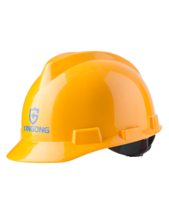 XINGGONG Safety Helmet XGV-2 V-Type Electrical Insulation Yellow Construction Anti-Impact (1 Piece)