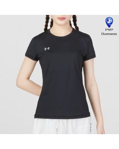 UNDER ARMOUR Women's Short-Sleeve Quick-Dry Breathable Sports T-Shirt 23500509 001 L
