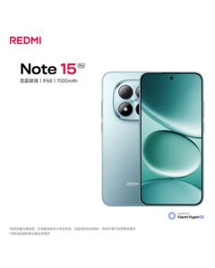 Xiaomi (MI) REDMI Note 15 Pro Dimensity 7400-Ultra 7000mAh Dragon Crystal Glass 10x Drop Resistance IP68 12+512 Sky Blue Redmi 5G Smartphone