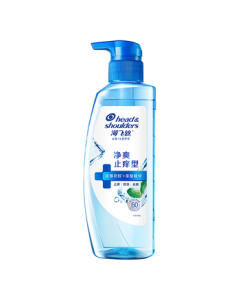 Head & Shoulders Scalp Refresh Anti-Dandruff Itch Relief Shampoo 360g for Men & Women, Itch Control & Odor Removal Shampoo