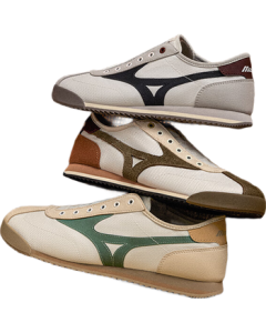 Mizuno 2025 New Release【LG 60S SLIP ON】Unisex Casual Shoes Canvas Slip-On Lazy Sneakers