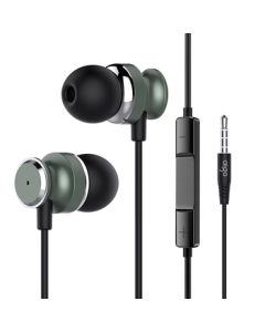 aigo Wired In-Ear Headphones with Remote, 3.5mm Jack for Smartphones - Metal Housing Design for Sleep, Gaming, Music & Sports (A110) Compatible with Computers, Laptops & Desktops