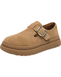 Belle Fashion Retro Birkenstock Women's Shoes 2025 New Spring Collection Comfortable Casual Shoes D4V1DAM5 Brown 38