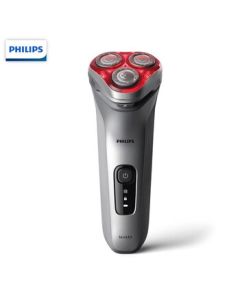 PHILIPS Electric Shaver with SkinIQ Technology, Red Light Sensitive for Men, Rotary Shaver LED4500/01