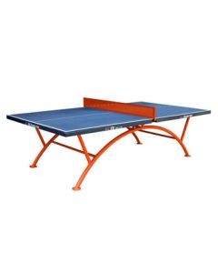 Double Fish SW-318A (Blue) Outdoor Table Tennis Table (Integrated Tabletop Color)