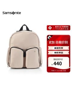 Samsonite Casual Women's Backpack Lightweight Handbag KQ0 Blush Pink Gift for Girlfriend