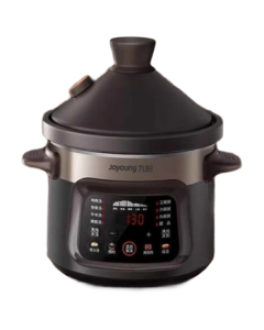 Joyoung Electric Slow Cooker, 4L 350W, Smart Fully Automatic Multi-Function with Timer, Multi-Purpose for Soup, Stew, Porridge, and Baby Food, Model DG40K-GD993