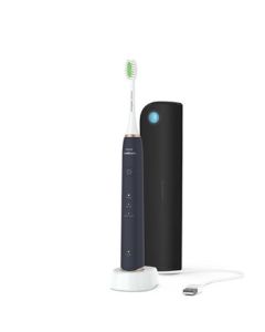 Philips (PHILIPS) Electric Toothbrush S5 Adult Couple Set Whitening Brush with UV Sanitizing Case HX2461/06 Iris Blue