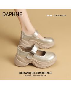 DAPHNE Mary Jane Women's 2025 New Summer Hollow-Out Platform Fashion Versatile Height-Increasing Sandals Casual Sneakers