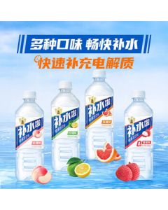 Dongpeng Special Drink Hydration Mix 555ml (24 Bottles) [Lemon + Grapefruit + Lychee] Electrolyte Beverage