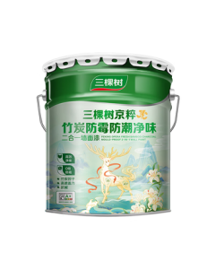 Skshu Paint Latex Paint JC Bamboo Charcoal Anti-Mold & Moisture-Resistant Odorless 2-in-1 Wall Paint 18L [Jing Warehouse White Paint]