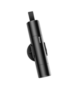 Baseus Car Emergency Escape Hammer - Tungsten Steel Multi-Functional Safety Tool for Breaking Windows and Cutting Seatbelts in One Second