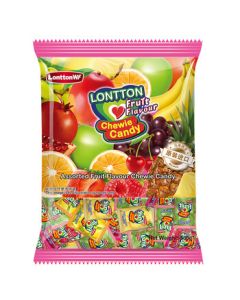 lonttonwf Malaysia Imported London Bear Mixed Fruit Flavored Soft Candy Wedding Favor Candy 500g Sharing Pack