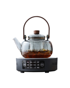 Tea Edge Electric Tea Kettle with Stove, Boiling Kettle and Health Pot Set, Home Kungfu Tea Set