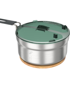 Decathlon Outdoor Camping Cookware Set Stainless Steel Portable Family Picnic Set for 2 - 5294200