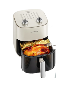 Joyoung Air Fryer New Model 5L Large Capacity No-Flip Multi-function with Viewing Window, Low-Noise Baking, Steam Tender Roasting, French Fries Machine Electric Deep Fryer KL50-V565