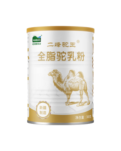 HANAS Pure Camel Milk Powder - Xinjiang Whole Camel Milk Powder for Middle-Aged, Elderly, Children, Students & Adults - Natural 300g