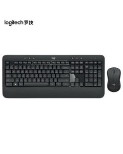 Logitech MK540 Enterprise Wireless Keyboard and Mouse Combo for Office, Universal for Laptop and Desktop, Comfortable Palm Rest with 2.4G Wireless Receiver, Black