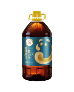 Tianfu Rapeseed Oil 6.18L Pressed Fragrant Rapeseed Oil Sichuan Flavor Edible Oil Non-GMO Produced by State-Owned Enterprise