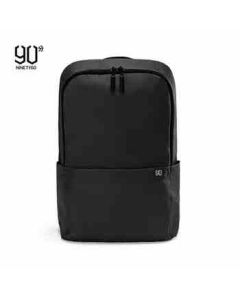 90Points Fashion Minimalist Laptop Bag Versatile Stylish Small Backpack Black 6941413221733