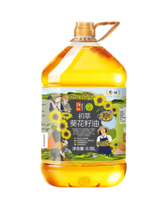 Chucui COFCO Sunflower Seed Oil 6.18L Grade One Physical Pressing Nitrogen-Filled Freshness Preservation Edible Oil