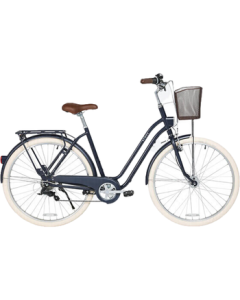 Decathlon Urban Bicycle Retro Bike UBB Dark Navy Blue Size S 165-180CM 28 Inch 4016237