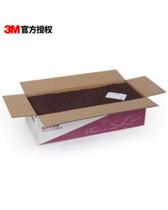 3M 7447C Industrial Scouring Pad for Metal Sheet Rust Removal, Polishing, and Cleaning Cloth, 145mm*230mm (60 Pieces)