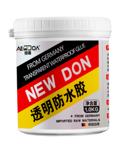 Newdon Waterproof Coating Transparent Waterproof Adhesive for Bathrooms, No-Tile-Breaking Roof & Exterior Wall Leak Repair Agent, Window Sill Leakage Sealant