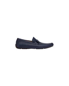Ferragamo Men's Blue Driving Shoes 0732481_3E _ 90 Gift for Boyfriend