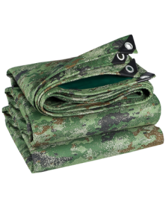Wanhe Thickened Star Camouflage Canvas Waterproof Tarpaulin, Outdoor Car/Truck Cover Sun/Rain Shelter, 3*3m