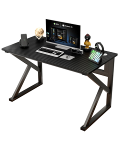 Yameile Computer Desk Gaming Table Workstation Long Desk Simple Desktop PC Table Home Office Desk Bedside Table