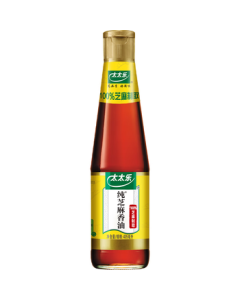 Totole Physically Pressed Sesame Oil 405ml - For Cold Dishes, Dipping Sauces, and Hot Pot