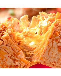 Saltine Hand-Torn Vegetarian Meat Steak & Fish Tofu Snack, Mixed Flavor 450g [50 Packs] (2 Sets)