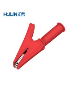 Huijun (HUIJUN) Copper 30A Battery Clamp Alligator Clip EYJ001-R Wire Clip Medium with 4mm Jack Red