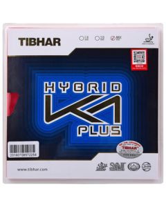 TIBHAR Dynamic Blue K1 Upgrade Table Tennis Rubber - Black MAX