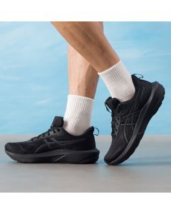 ASICS Men's All-Season Road Running Shoes 1011C077-003 [Police] Black 41.5