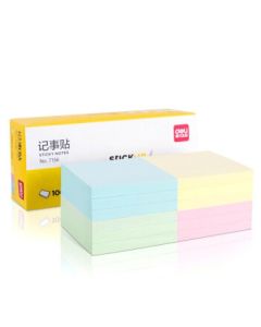 deli 7156 Sticky Notes 76*76mm 12-Pack