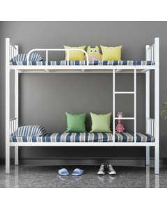 Xuyuan Bunk Bed Double Bed Upper Lower Iron Frame Bed Dormitory Loft Bed Thickened Iron Bed