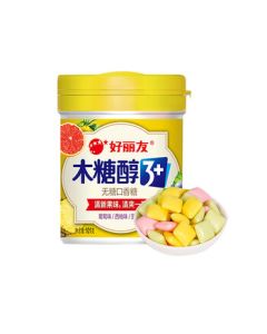 Orion Xylitol 3+ Tropical Fruit Flavor 101g (New Flavor)