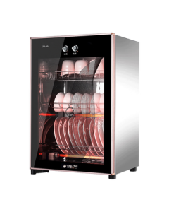 Enlitic Disinfection Cabinet, 60L Vertical Household Kitchen Countertop Dishware Sterilizer, Compact Tabletop Utensil Disinfection Cabinet ZTP-60