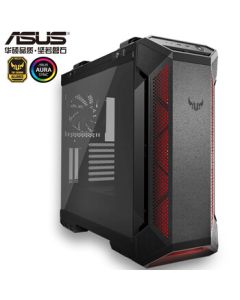 ASUS TUF GAMING GT501 Case (Supports ATX Motherboard/Includes 3 Aura Sync Fans/Extended GPU Support/Tempered Glass Side Panel/Cable Management/7 HDD Bays)
