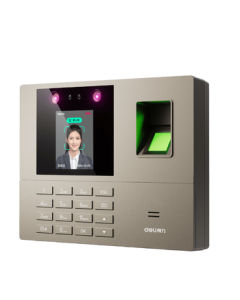 Delixi Attendance Machine Punch Card Device with Palm Vein + Face + Fingerprint Recognition, No Software or Network Required, Three-Step Simple Setup, Automatic Report Generation, USB Export, Best-Seller Model 33800