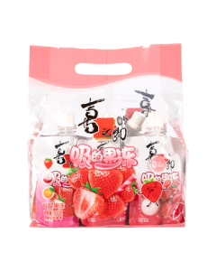 Strong Jelly Suckable Jelly 100g*6 Tubes Assorted Flavors Kids Snack Leisure Snack Afternoon Tea