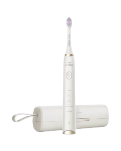 PHILIPS Electric Toothbrush for Adults, Rechargeable Sonic Vibration Toothbrush with SPA-level Massaging Brush Head for Cleaning and Whitening, HX2491/01 Misty White