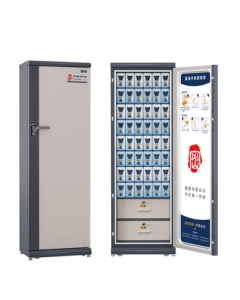 Guub Mobile Phone Shielding Cabinet - National Security Certified Smart Storage for 5G Signal Blocking, 50-Compartment Storage Box P50